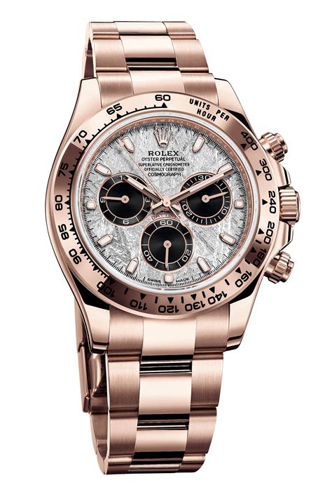 rolex daytona meteorite everose|Rolex daytona value chart.